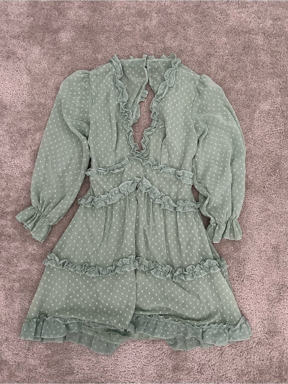 Green dress